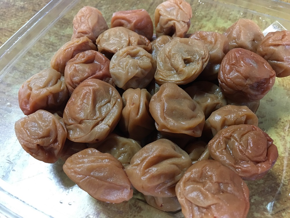 梅一幸のわけありはちみつ梅干し中身